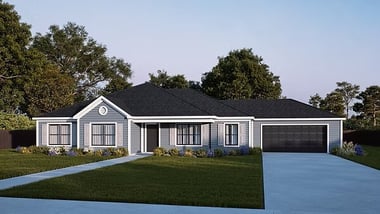 Branford 3 Front Elevation