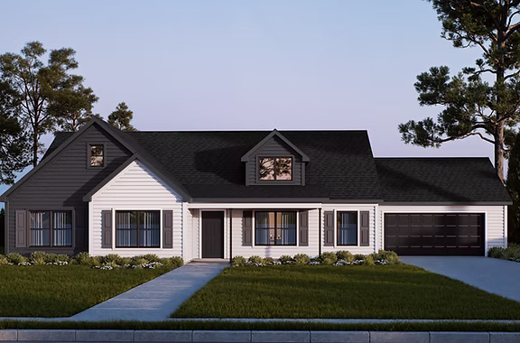 Branford Modern Farmhouse Exterior_Quality Family Homes