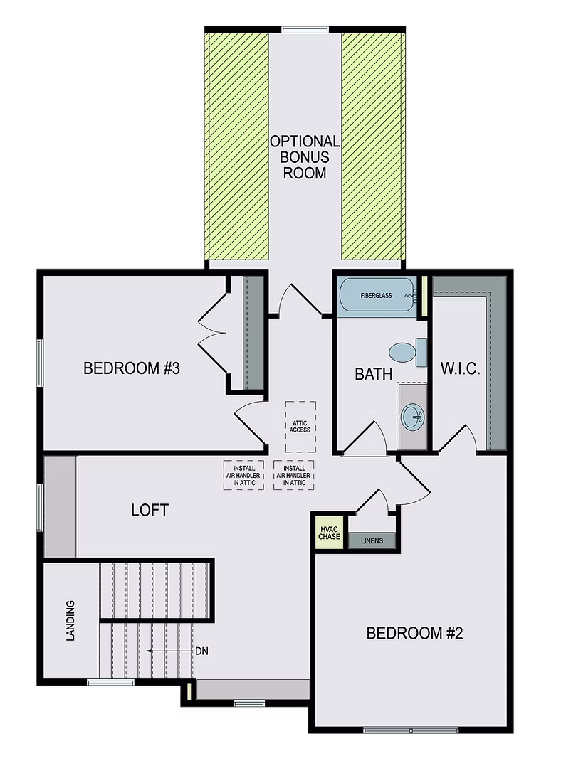TUCKER LEVEL 2 FLOOR PLAN
